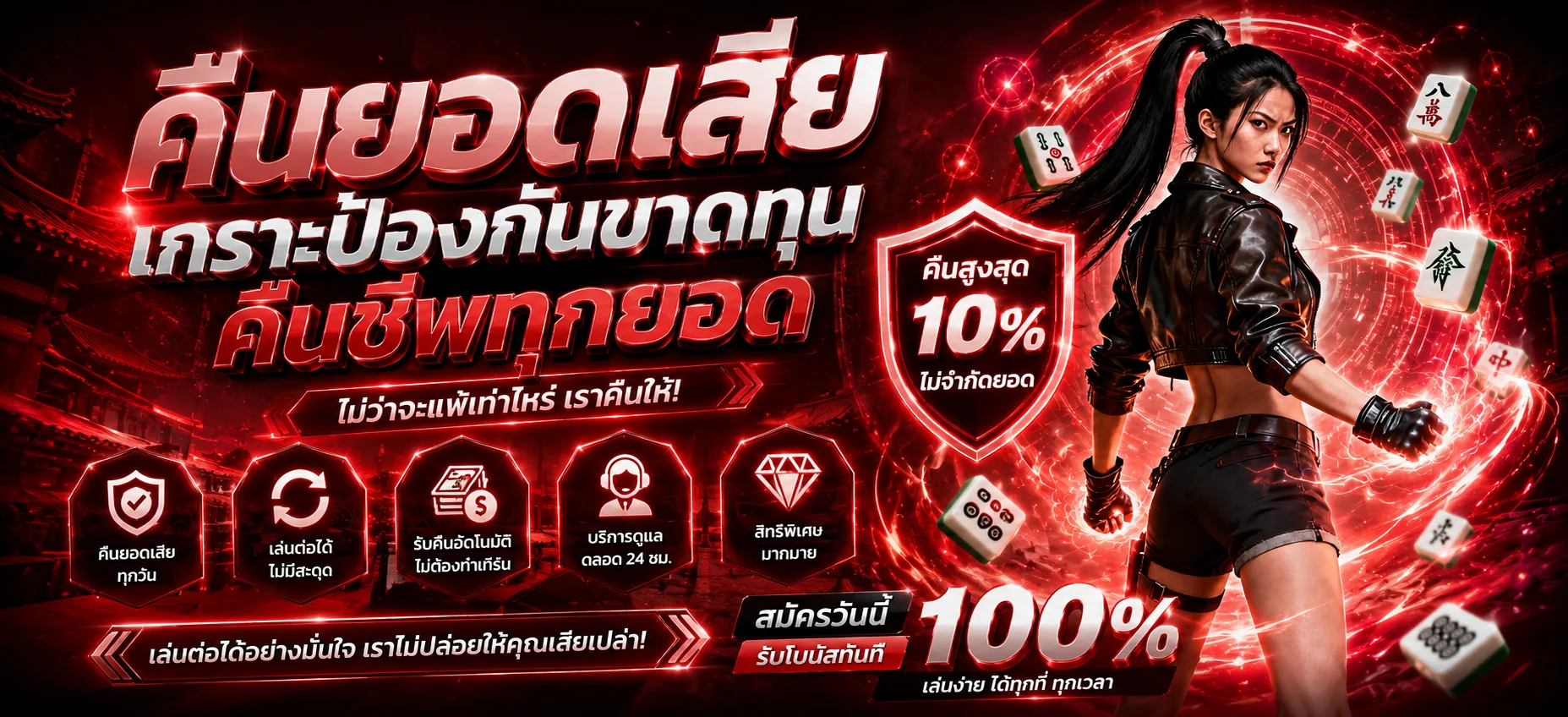 โปรโมชั่น WEPLAYPLUSVVIP โบนัสสมาชิกใหม่ คืนยอดเสีย สิทธิพิเศษ VVIP